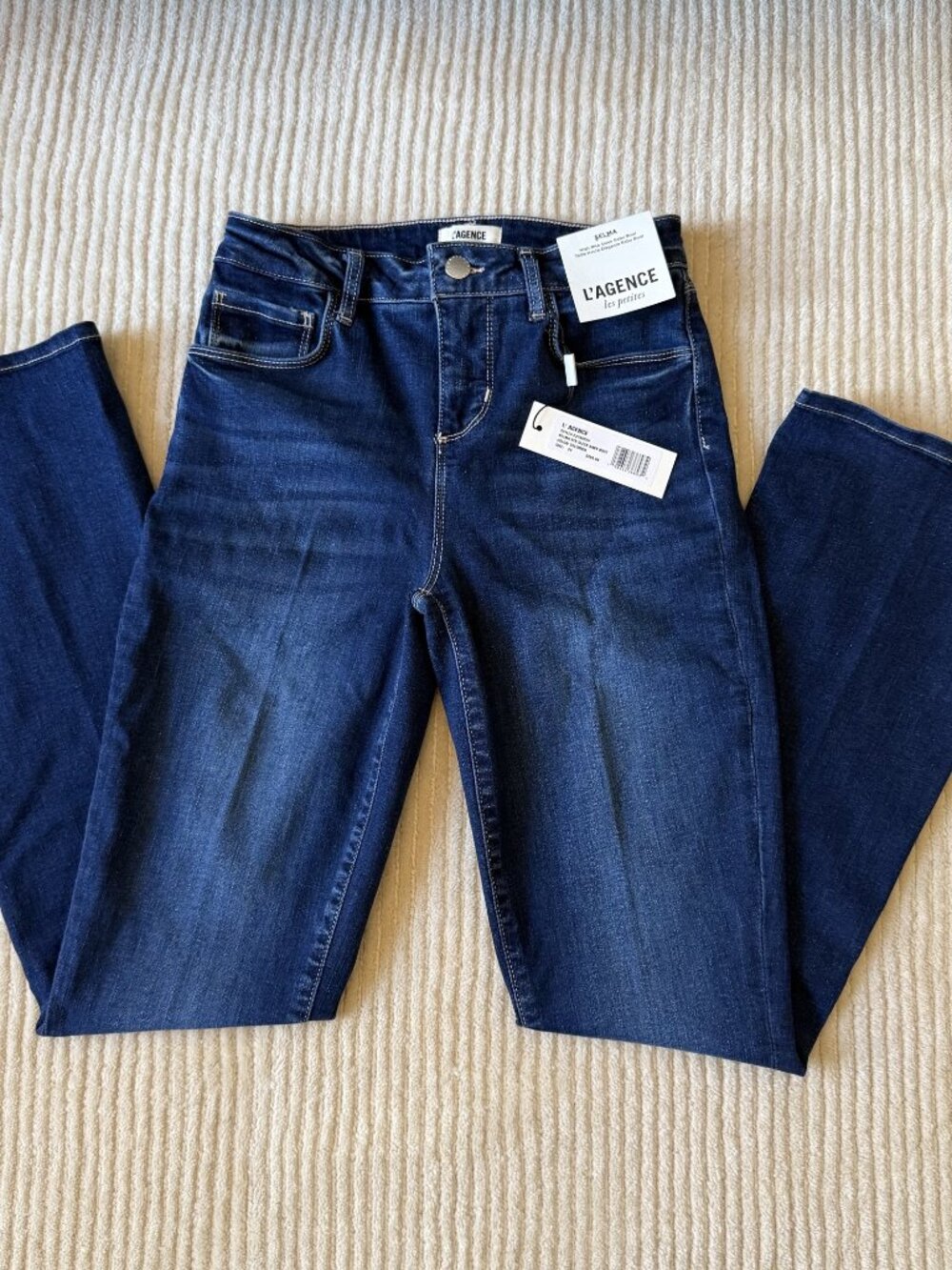 NWT L'AGENCE Selma High Rise Baby Boot Jeans 24